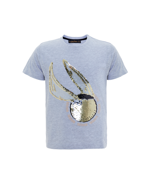 Kids Golden Snitch Sequin T-Shirt