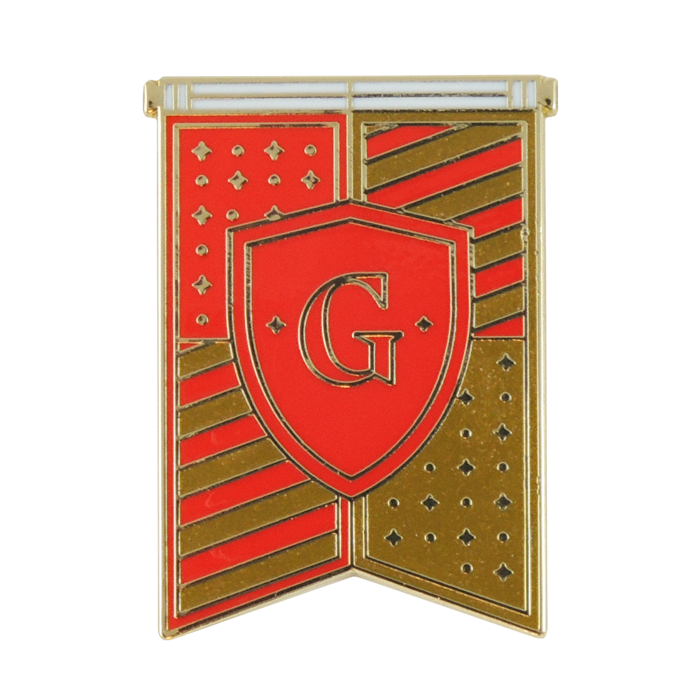 Gryffindor House Banner Enamel Pin