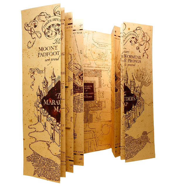 Marauder's Map Replica