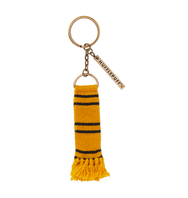 Hufflepuff Scarf Keyring