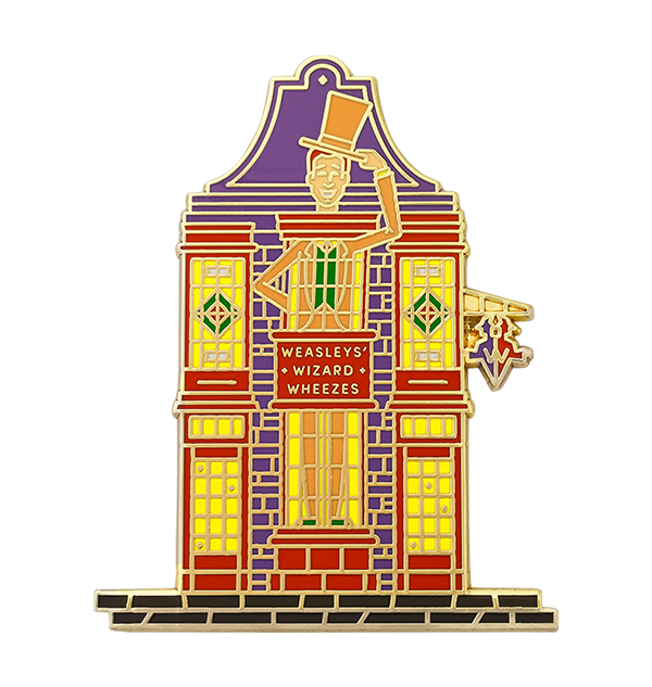 Shops of The Wizarding World Pin Set